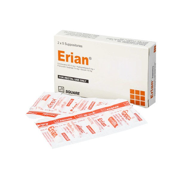 ERIAN 10gm Suppo.